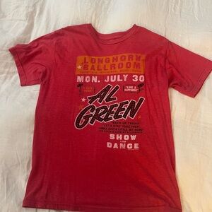 Al Green Red Graphic Men's T-Shirt